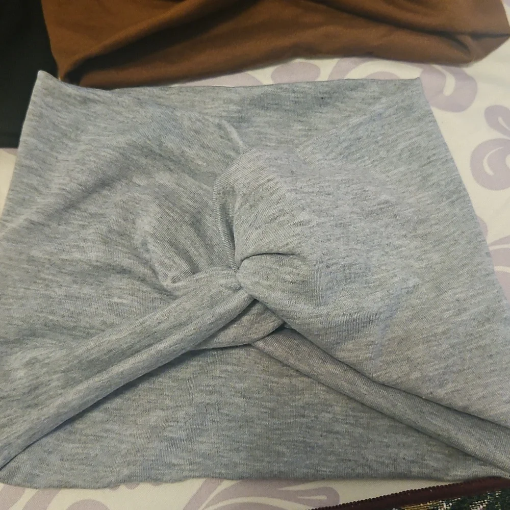 Dreshow Head Wraps NWT OS Brown Beige Black Gray. Great Gift